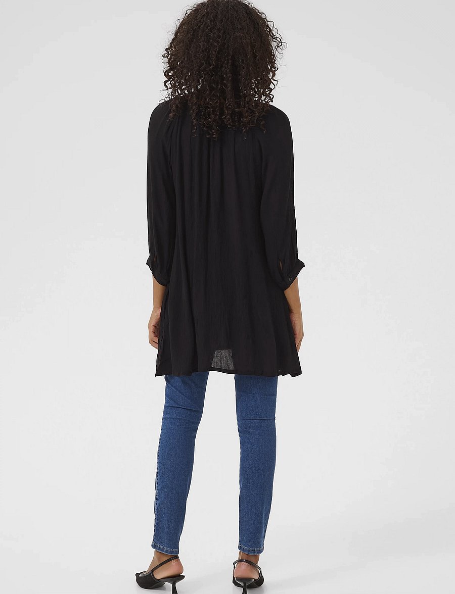 Kaffe - Amber Tunic - tunieken - black deep - 3