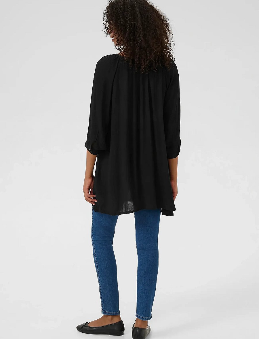 Kaffe - Amber Tunic - tunieken - black deep - 5