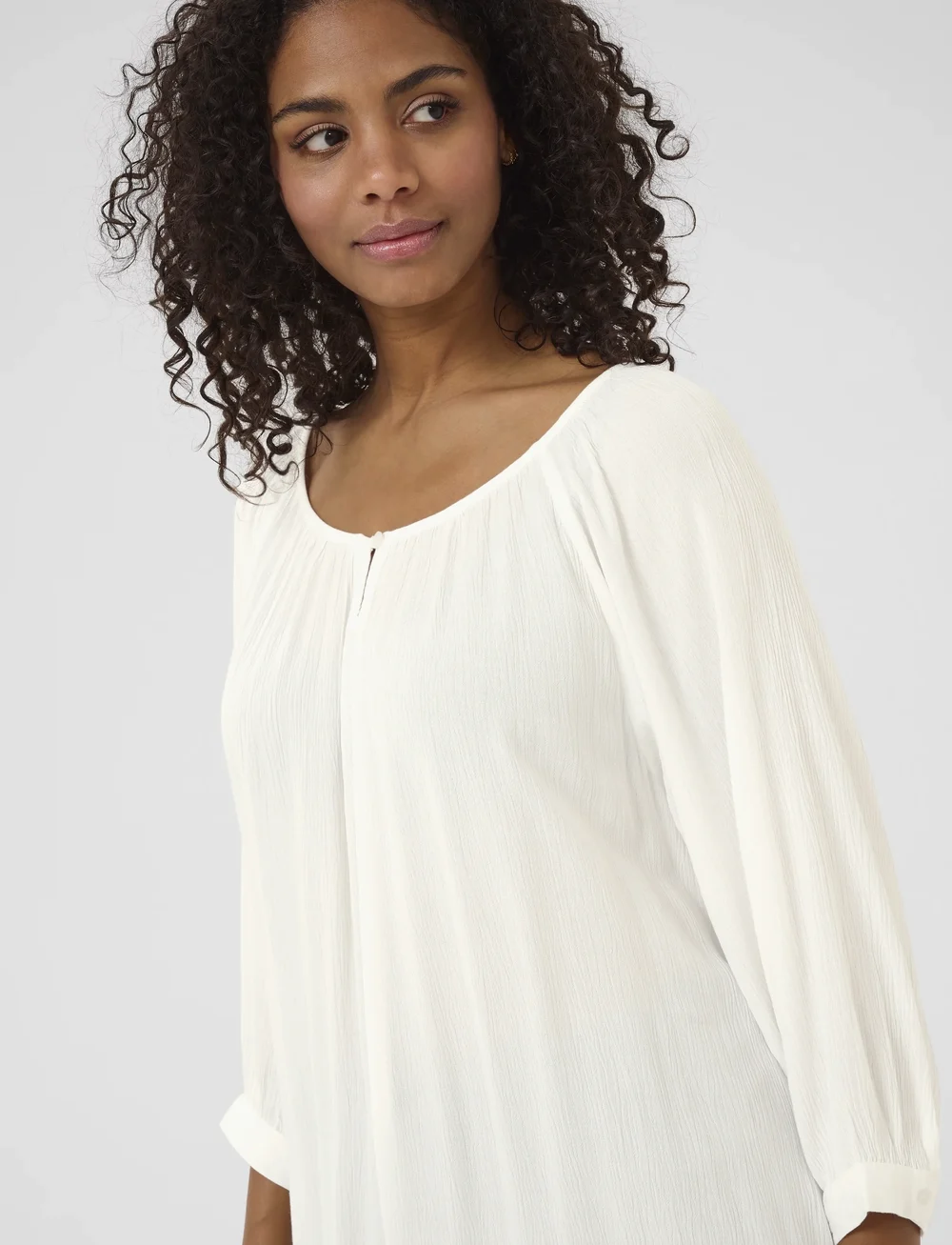 Kaffe - Amber Tunic - tunikor - chalk - 5
