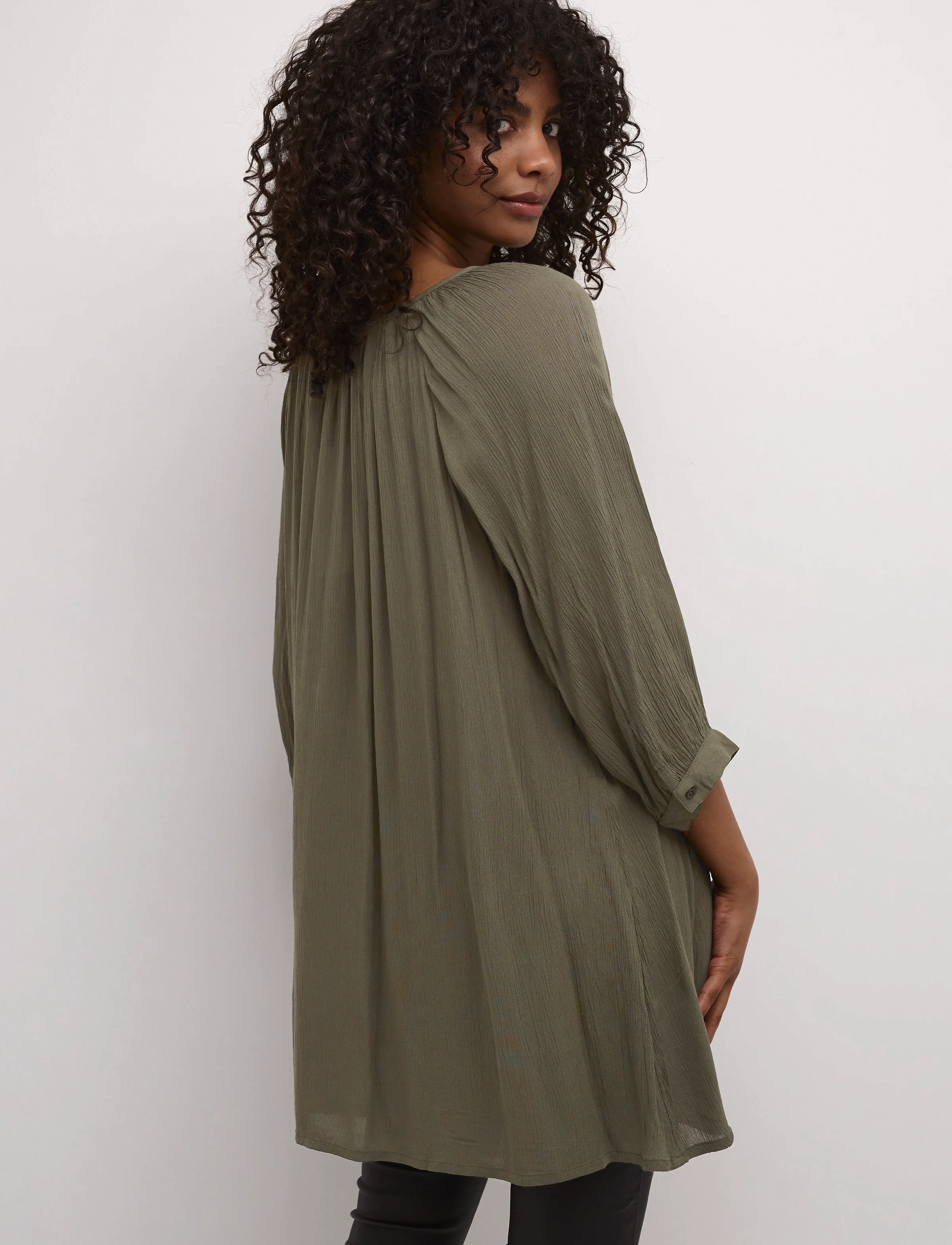 Kaffe - Amber Tunic - lowest prices - grape leaf - 3