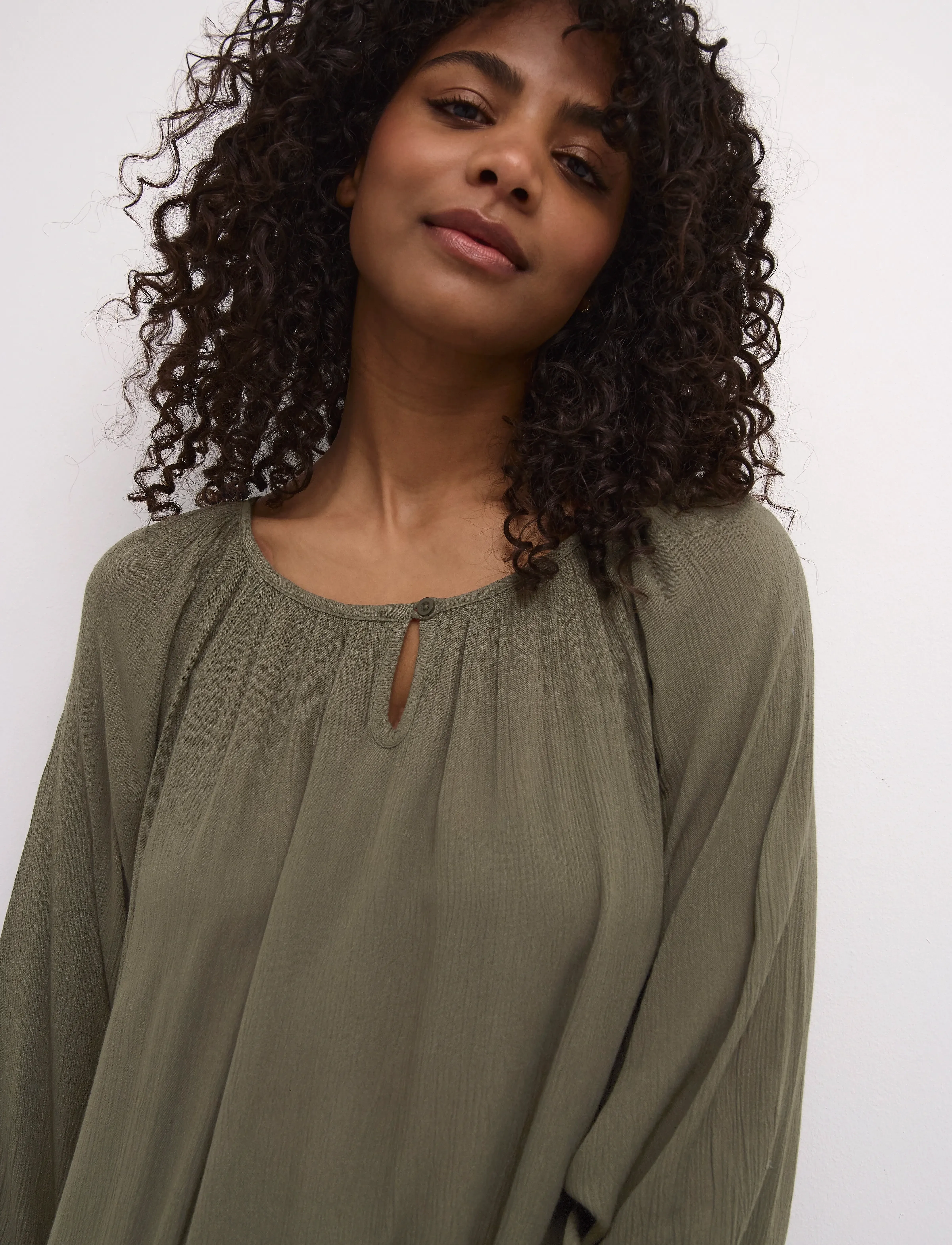 Kaffe - Amber Tunic - lowest prices - grape leaf - 4
