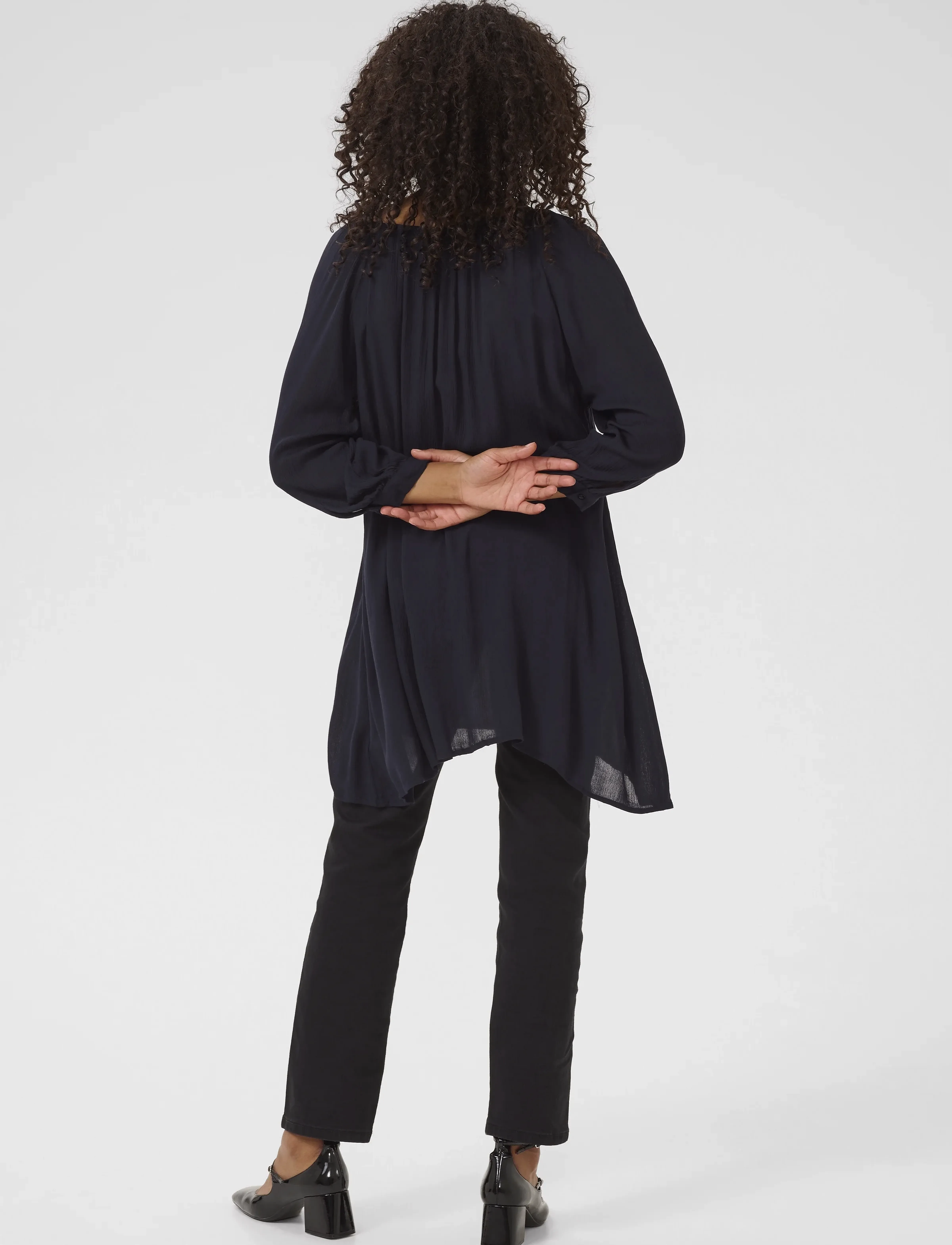 Kaffe - Amber Tunic - lowest prices - midnight marine - 4
