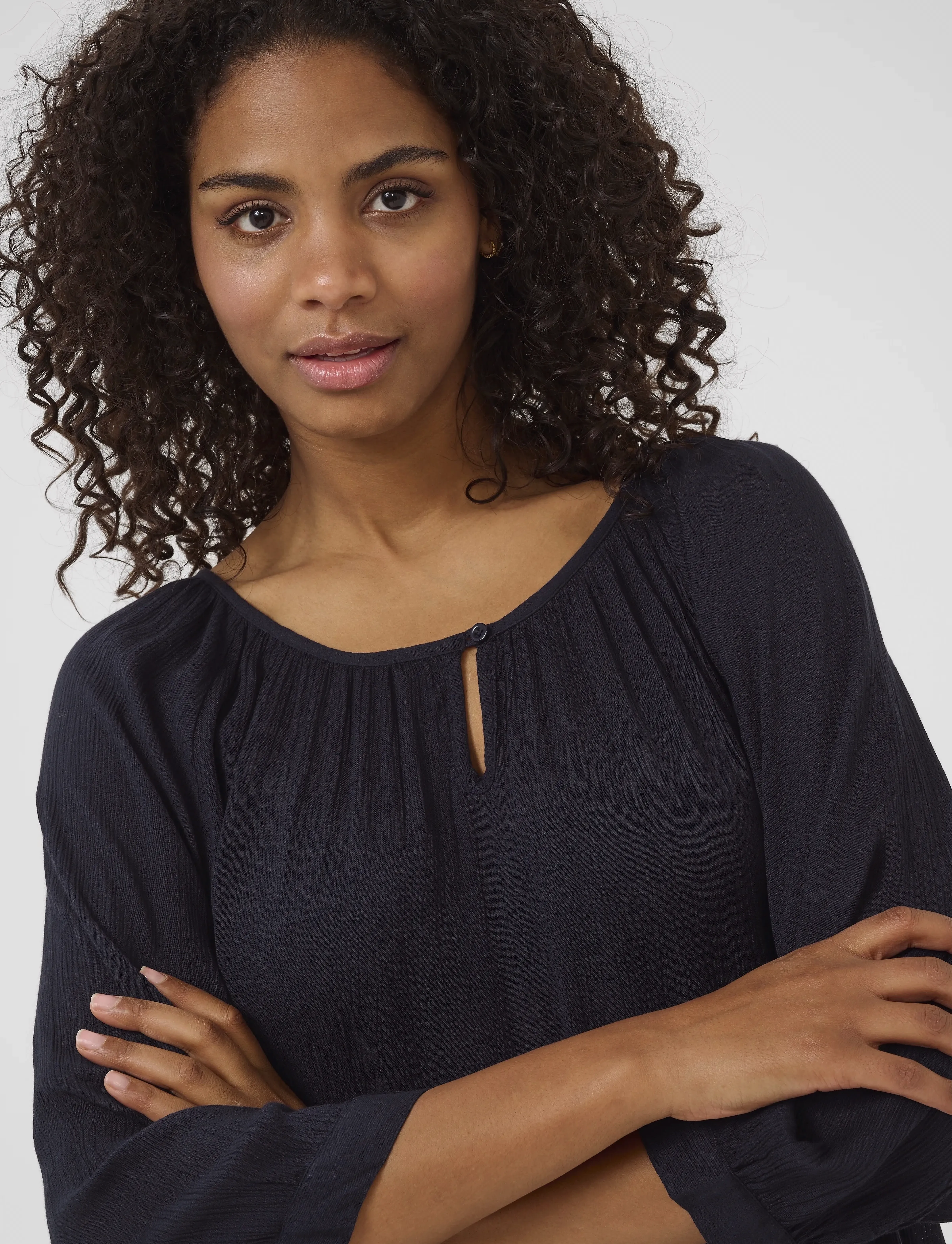 Kaffe - Amber Tunic - madalaimad hinnad - midnight marine - 5