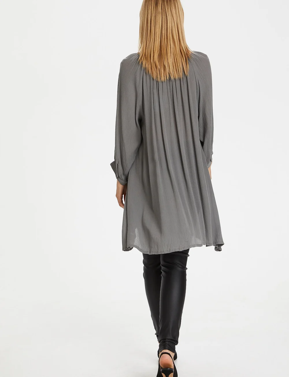 Kaffe - Amber Tunic - tunikaer - smoked pearl - 3