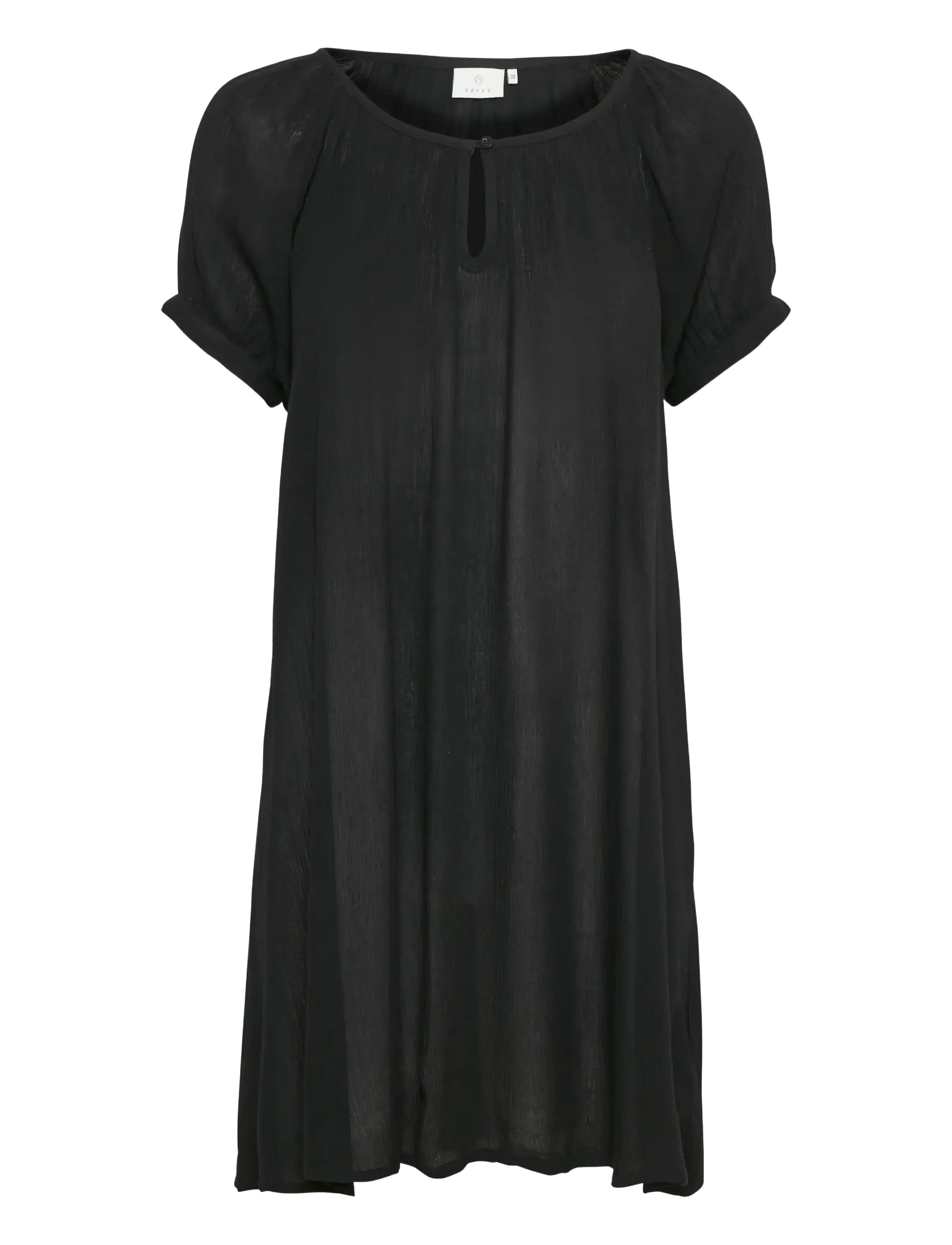 KAFFE Amber Ss Tunika Schwarz - 40 - Damen