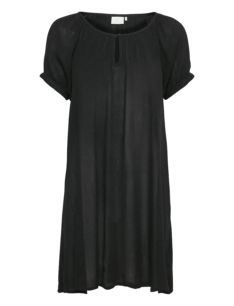 Kaffe - Amber SS Tunic - tuniken - black deep - 1