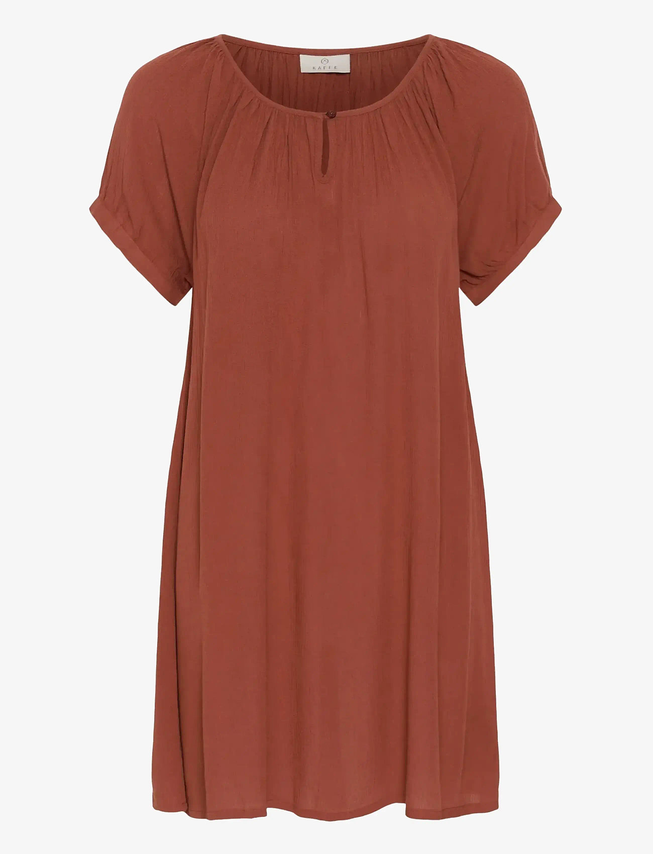 Kaffe - Amber SS Tunic - tuunikad - henna - 1