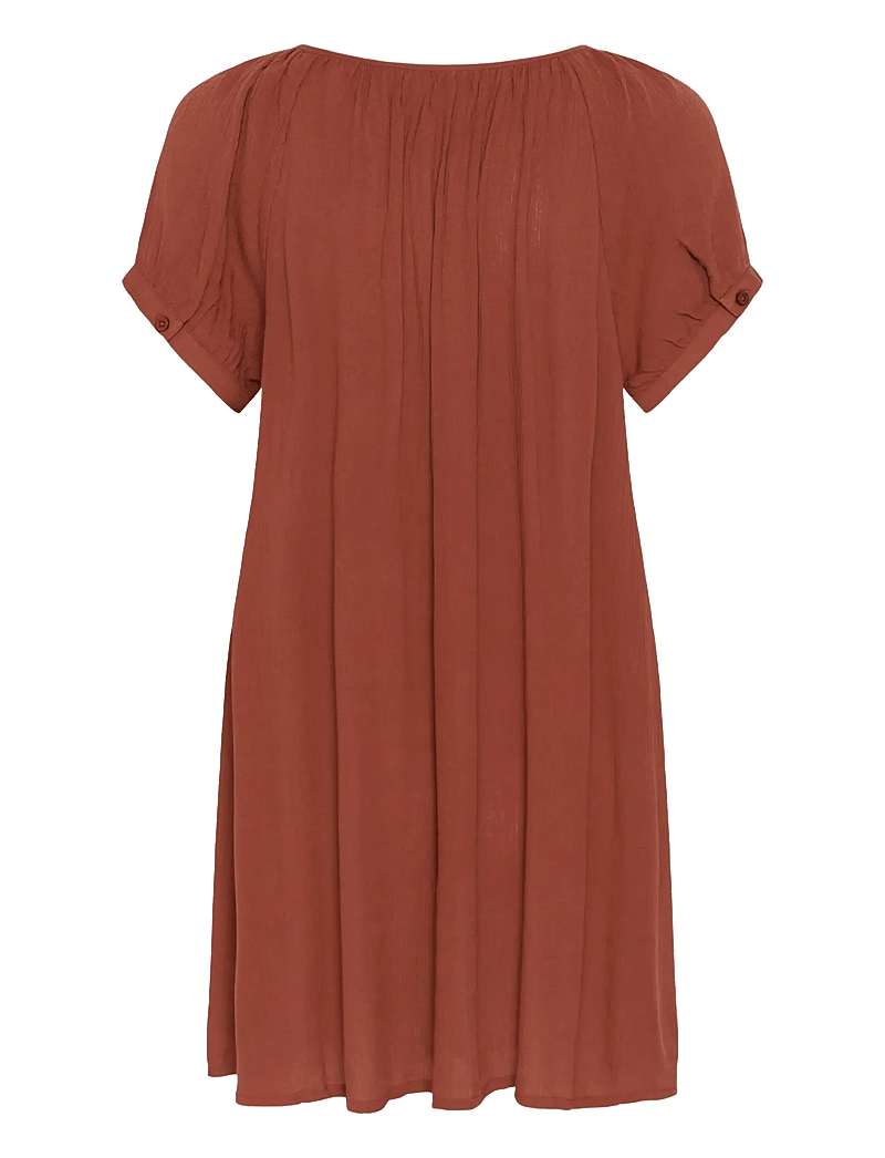 Kaffe - Amber SS Tunic - tuunikad - henna - 2