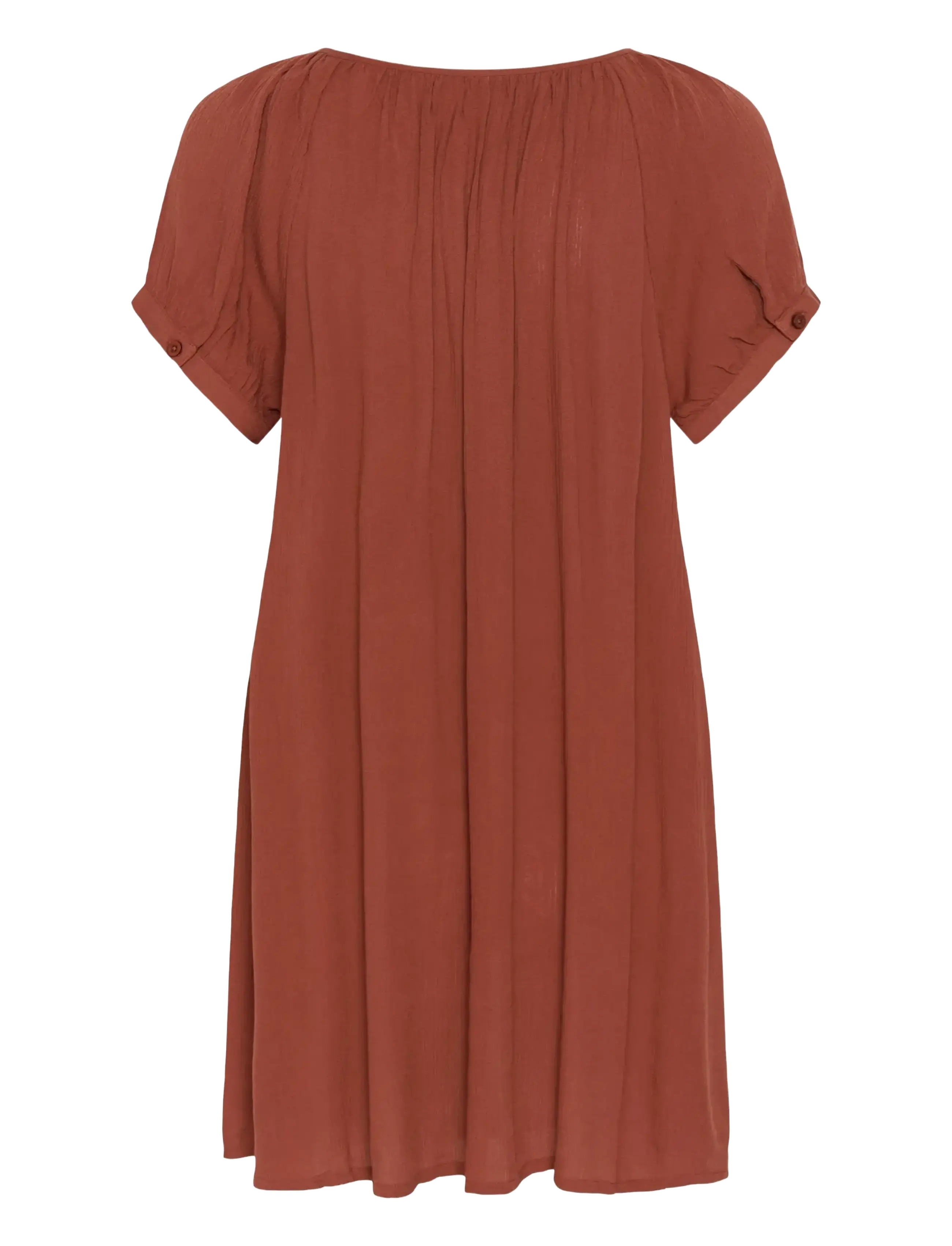 Kaffe - Amber SS Tunic - tunics - henna - 2