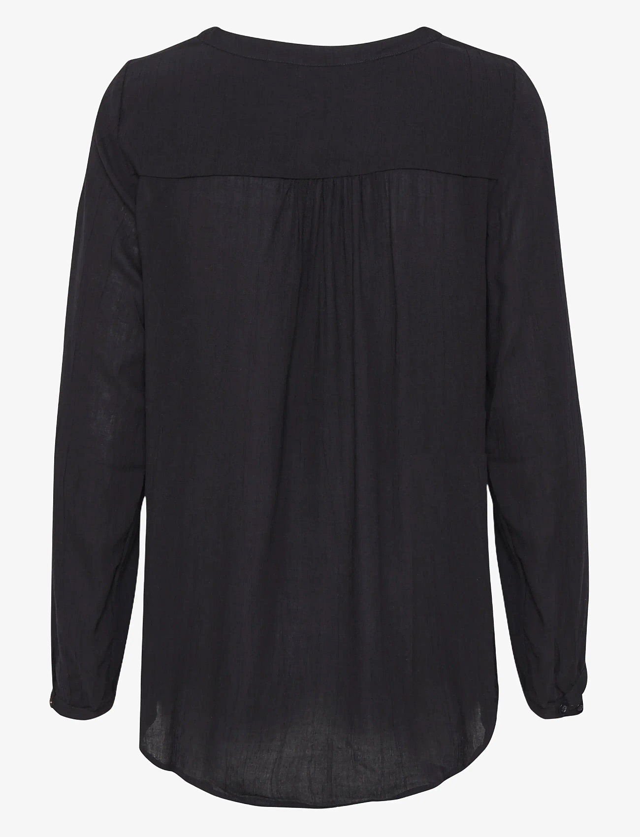 Kaffe - Amber Blouse LS - langærmede bluser - black - 2