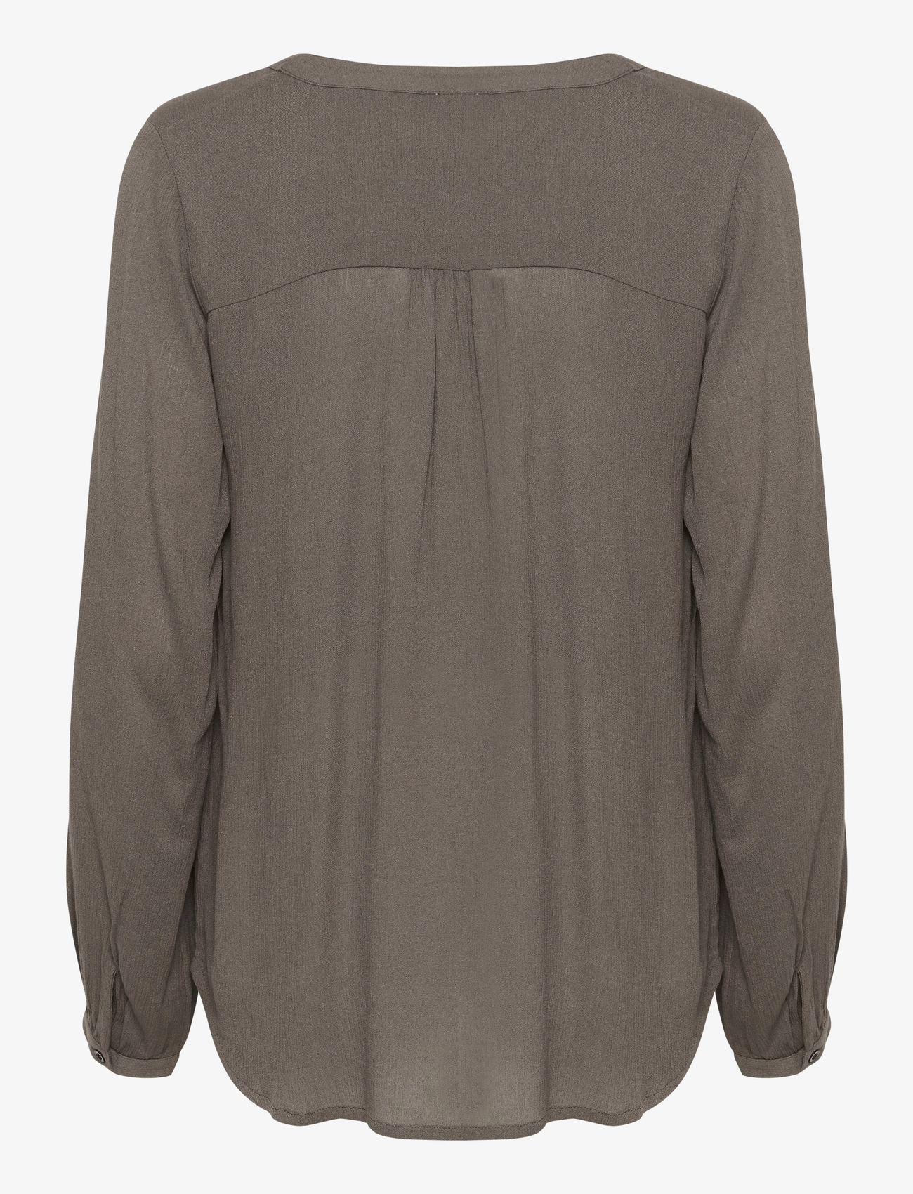 Kaffe - AMBER BLOUSE LS - langärmlige blusen - major brown - 2