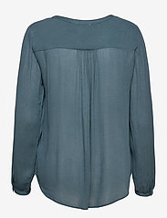 Kaffe - Amber Blouse LS - blouses met lange mouwen - orion blue - 1
