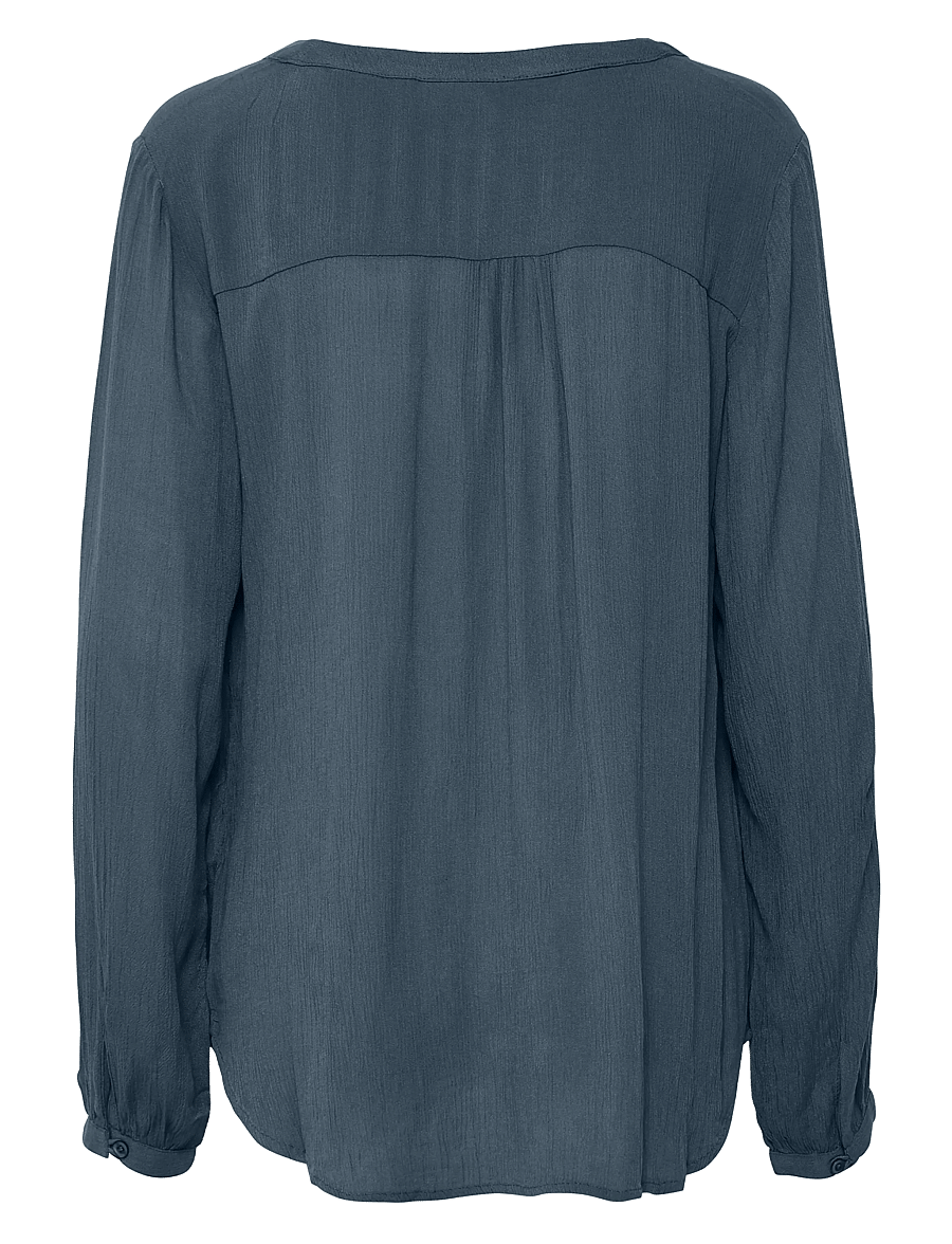 Kaffe - Amber Blouse LS - langärmelige blusen - orion blue - 2