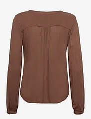 Kaffe - Amber Blouse LS - long-sleeved blouses - soft silt - 1