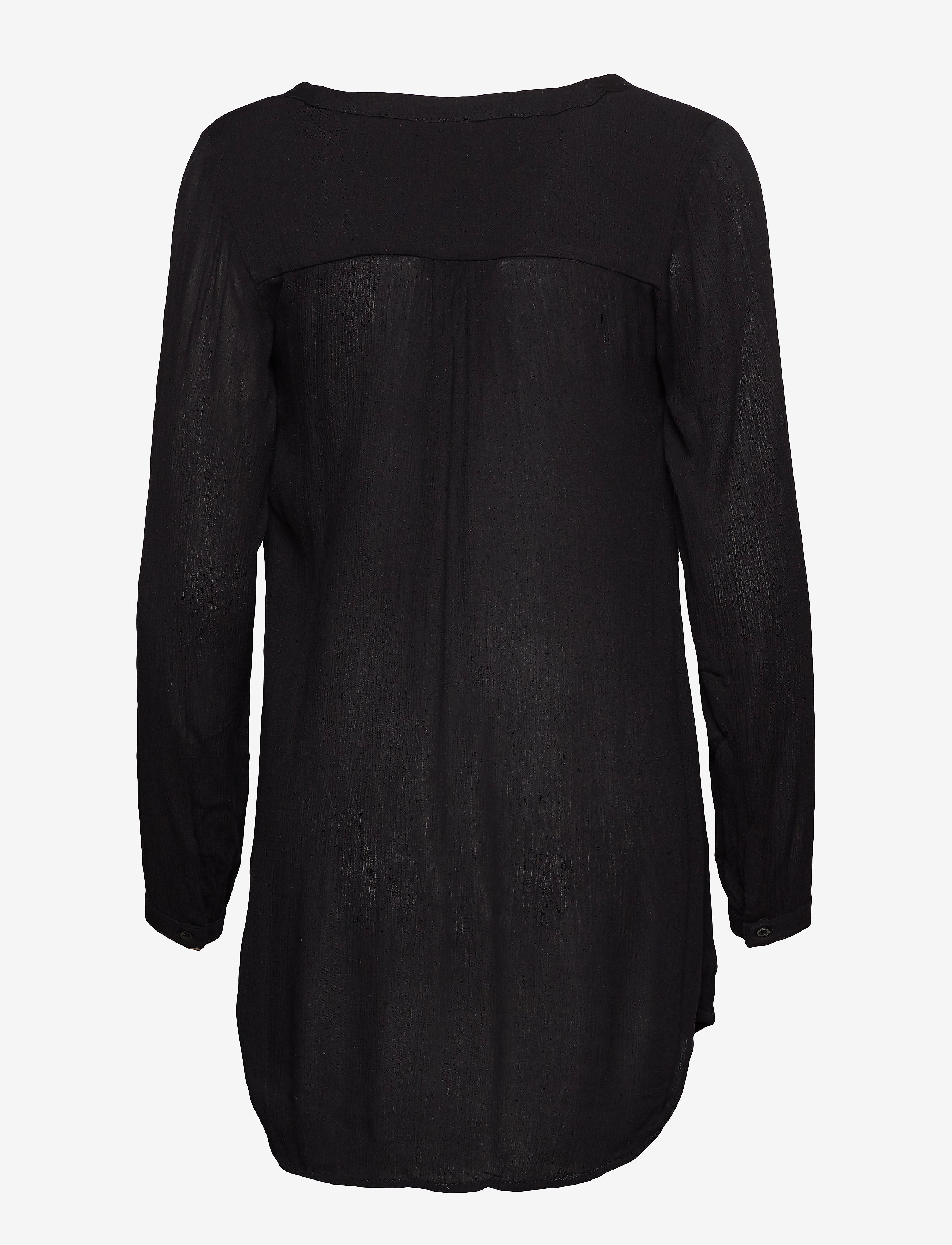 Kaffe - Amber V-Neck Tunic - madalaimad hinnad - black deep - 2