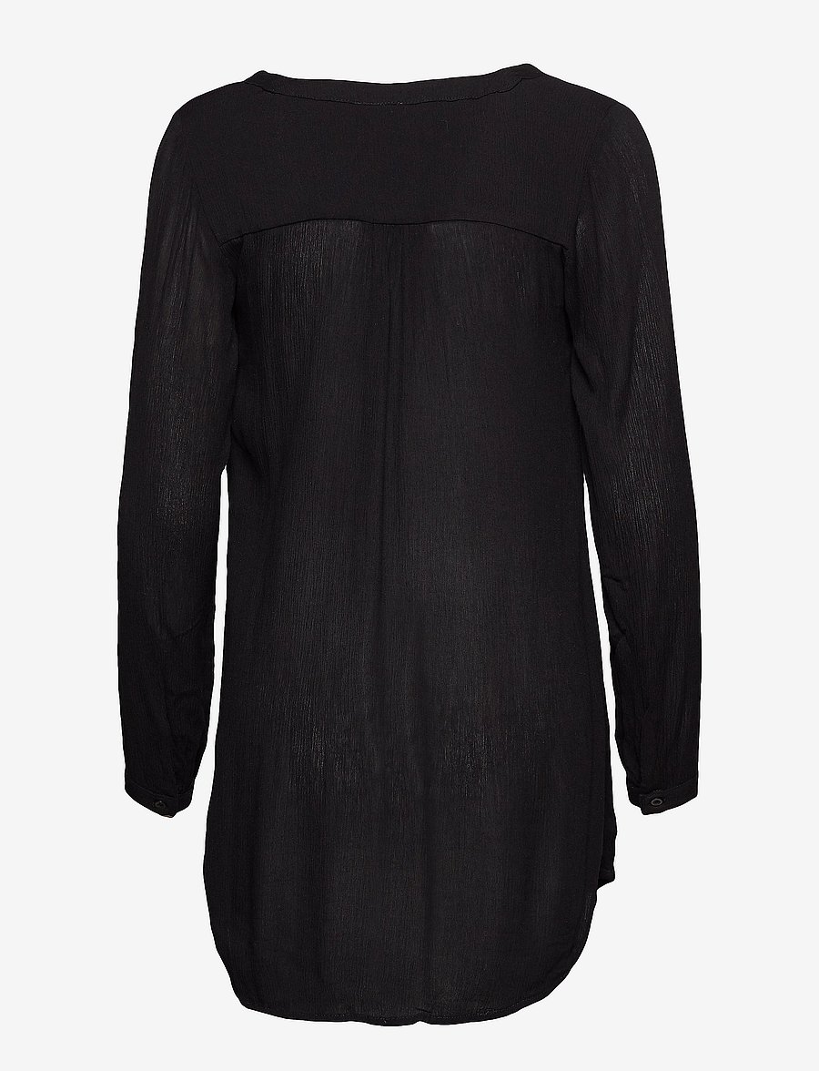 Kaffe - Amber V-Neck Tunic - tuniken - black deep - 2