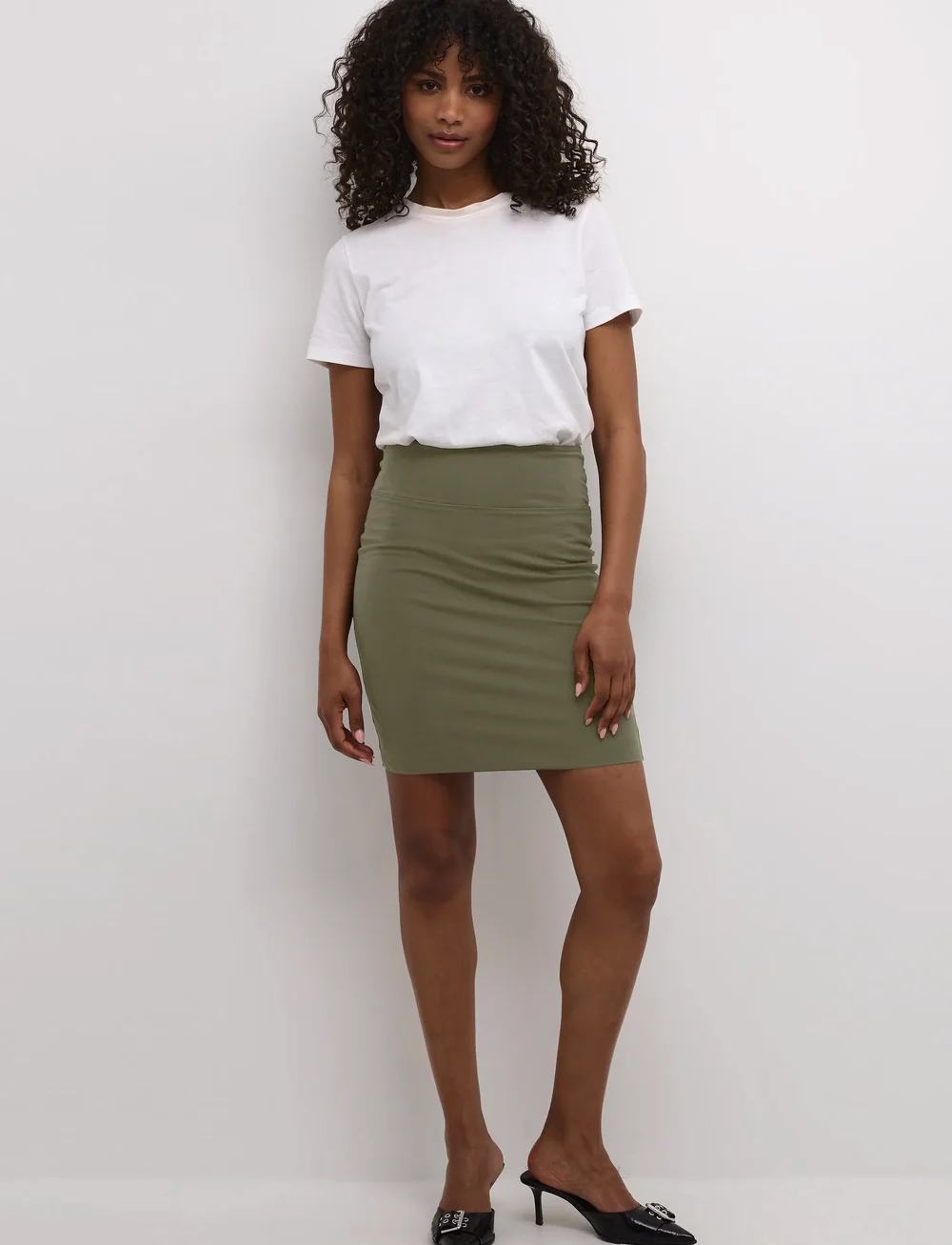 Kaffe - Penny Skirt - pliiatsseelikud - grape leaf - 3