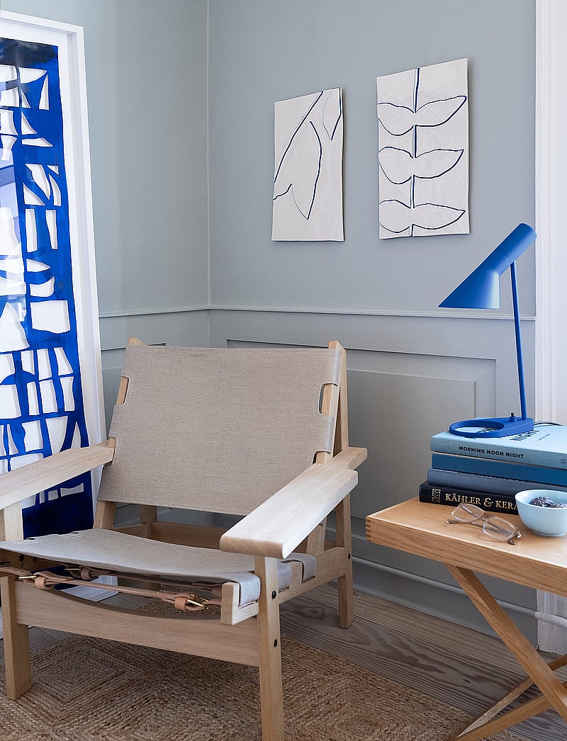 Kähler - Relief stalk 28x43cm - botaanika - white - 2