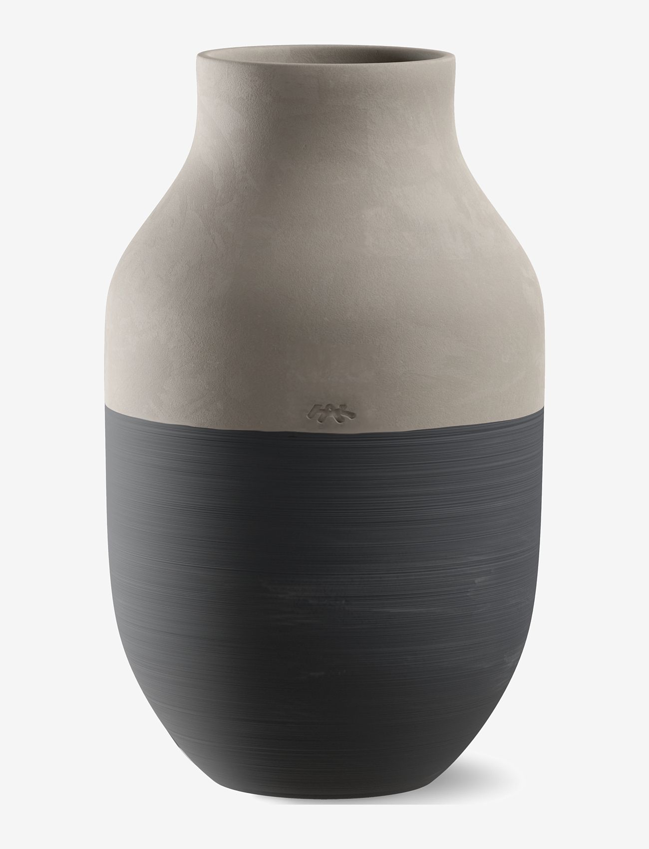 Kähler - Omaggio Circulare Vase H31 cm anthracite grey - shop by price - anthracite grey - 0