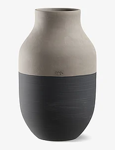 Omaggio Circulare Vase H31 cm antracitgrå, Kähler