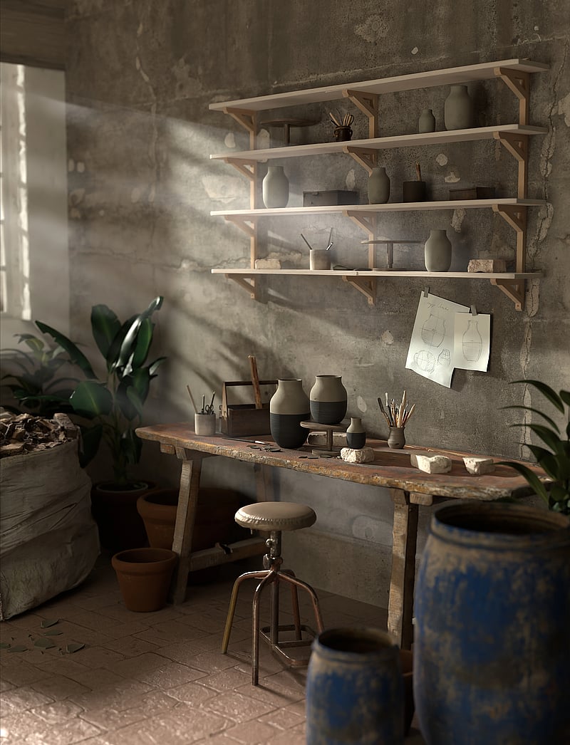 Kähler - Omaggio Circulare Vase H31 cm anthracite grey - shop by price - anthracite grey - 2