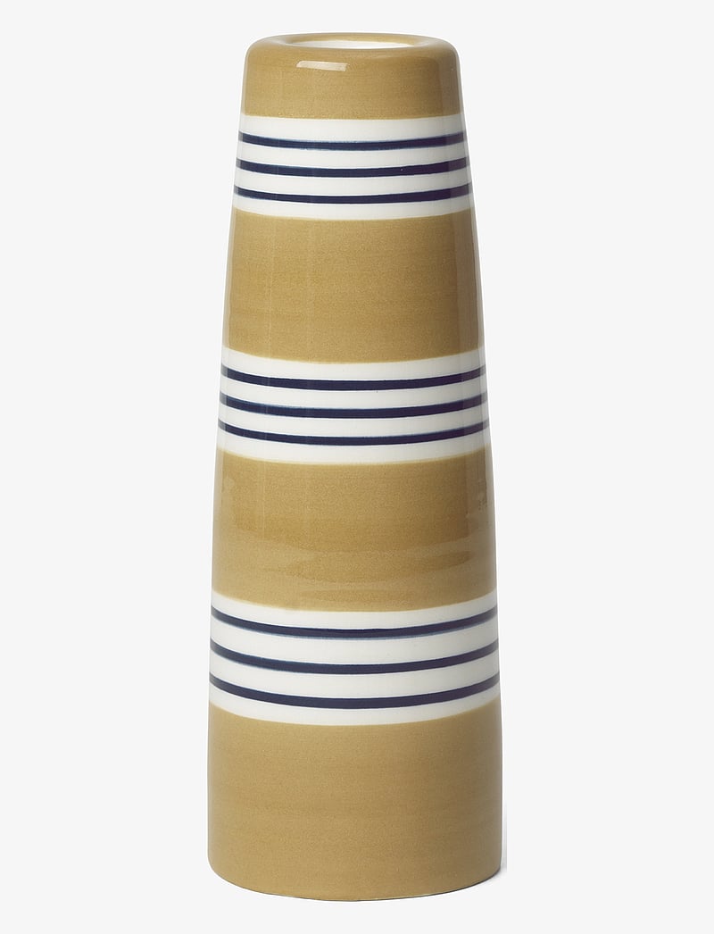 Kähler - Omaggio Nuovo Candle holder H16 ochre - küünlajalad - ochre - 0