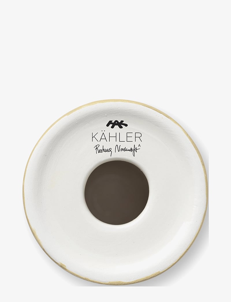 Kähler - Omaggio Nuovo Candle holder H16 ochre - küünlajalad - ochre - 2