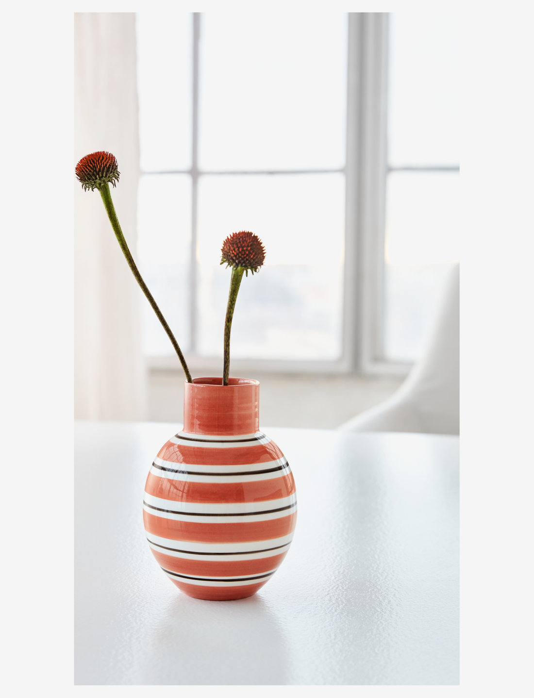 Kähler - Omaggio Nuovo Vase - maljakot - terracotta - 1