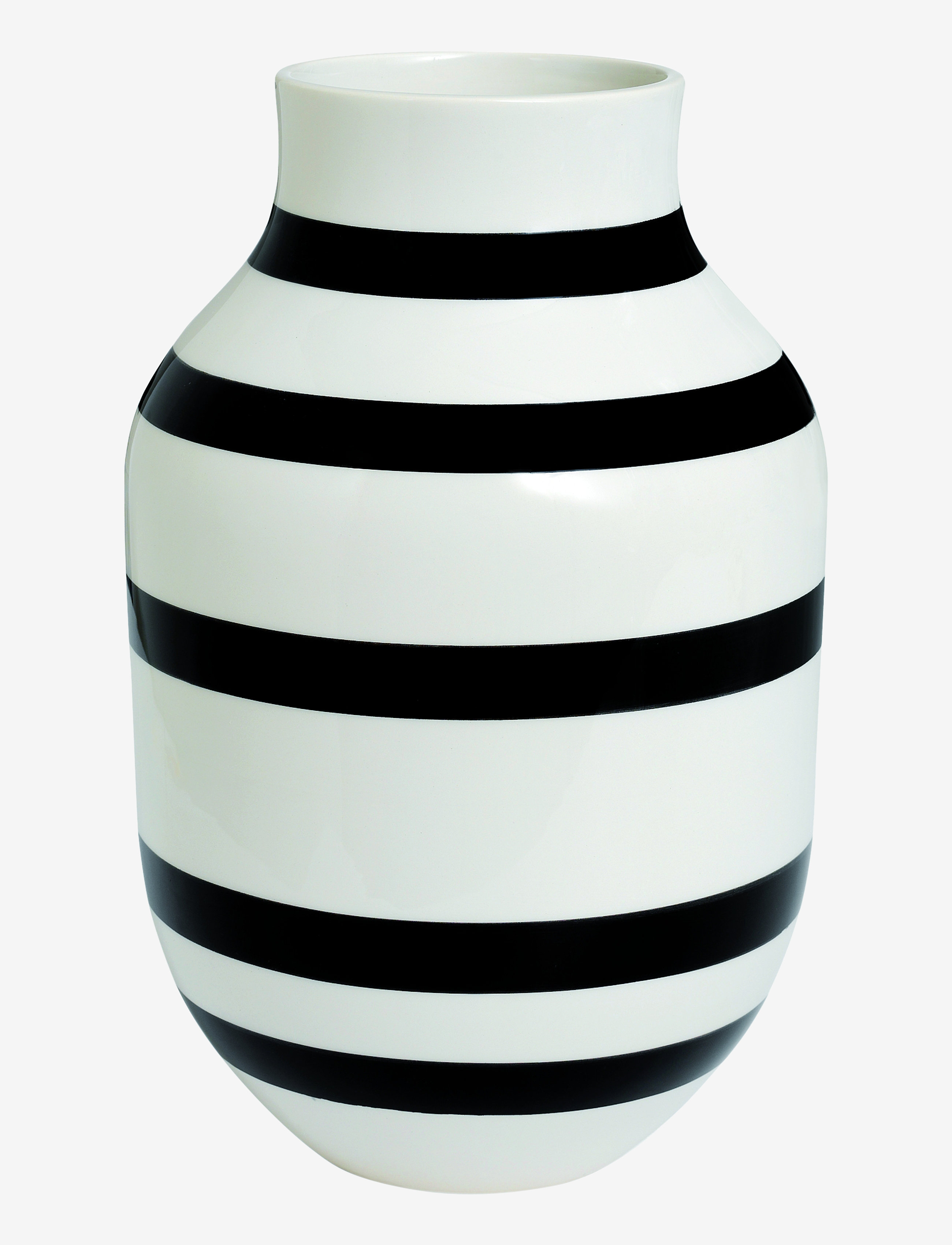 KÄHLER Omaggio Vase Schwarz - H31CM - Unisex