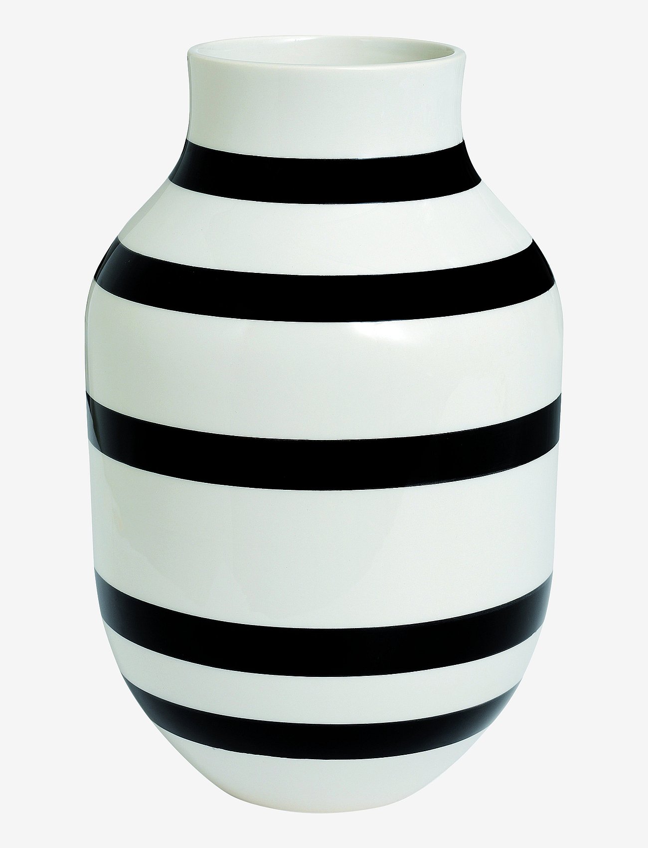Kähler Omaggio Vase - Black - H31CM