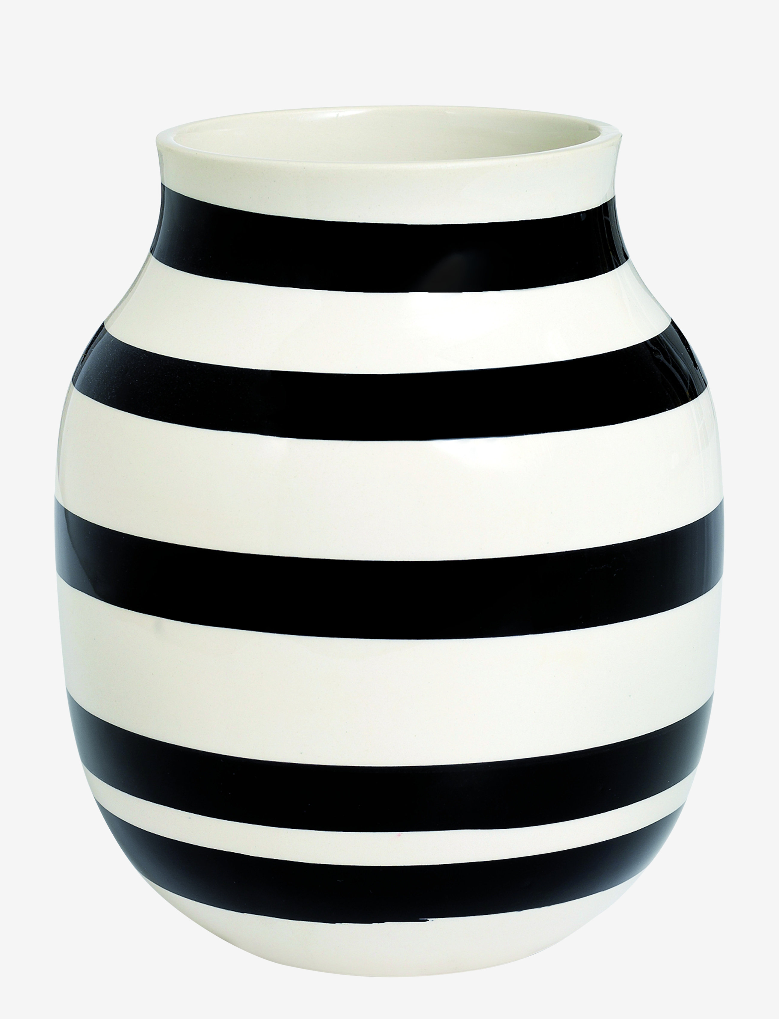 Kähler Omaggio Vase - Interior - BLACK / black