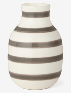 Omaggio Vase H12.5 cm warm grey, Kähler