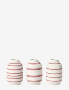 Omaggio Vase miniatyr rosa 3 stk., Kähler