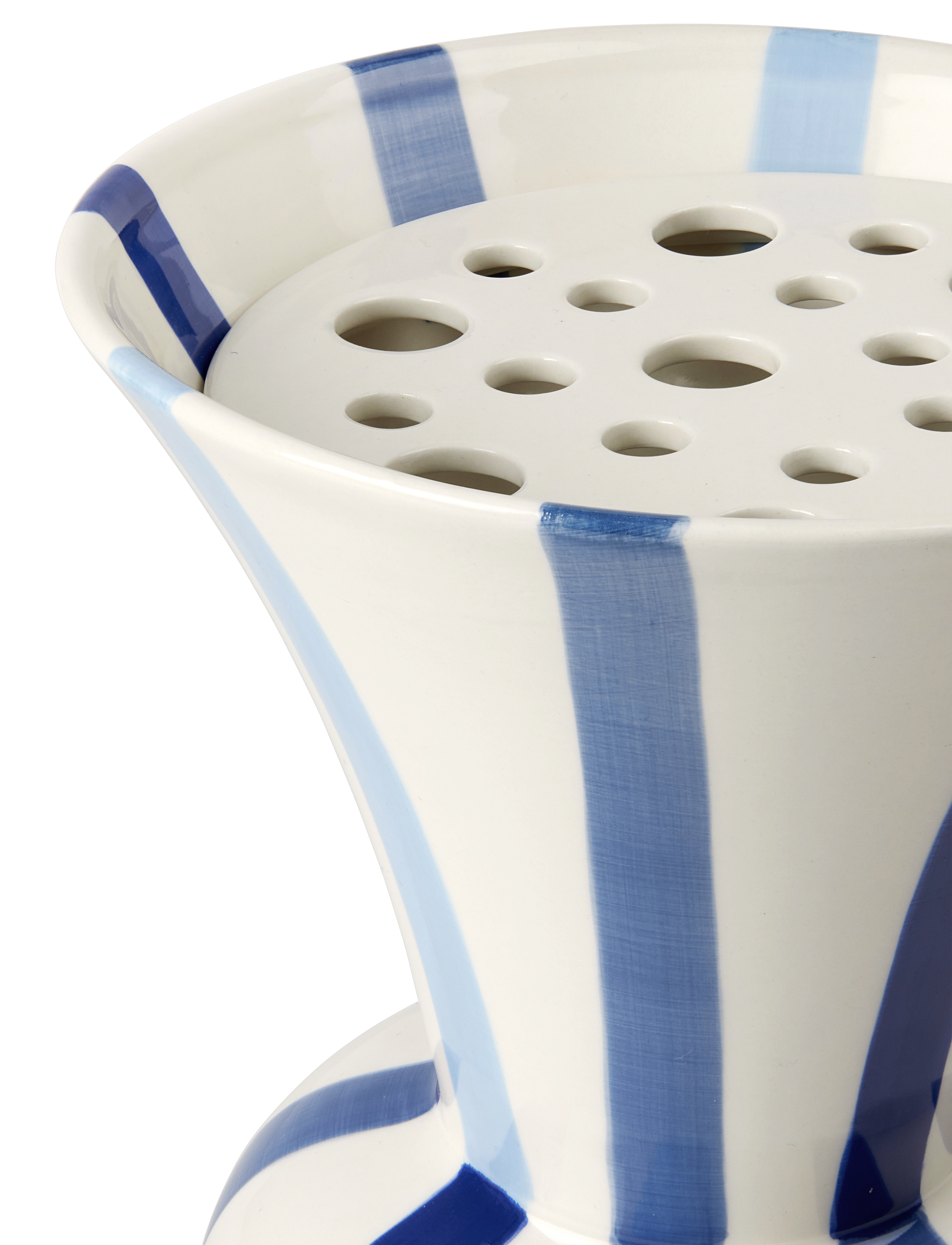 Kähler - Signature Vase H20 blå - valentinsgaver - blue - 4