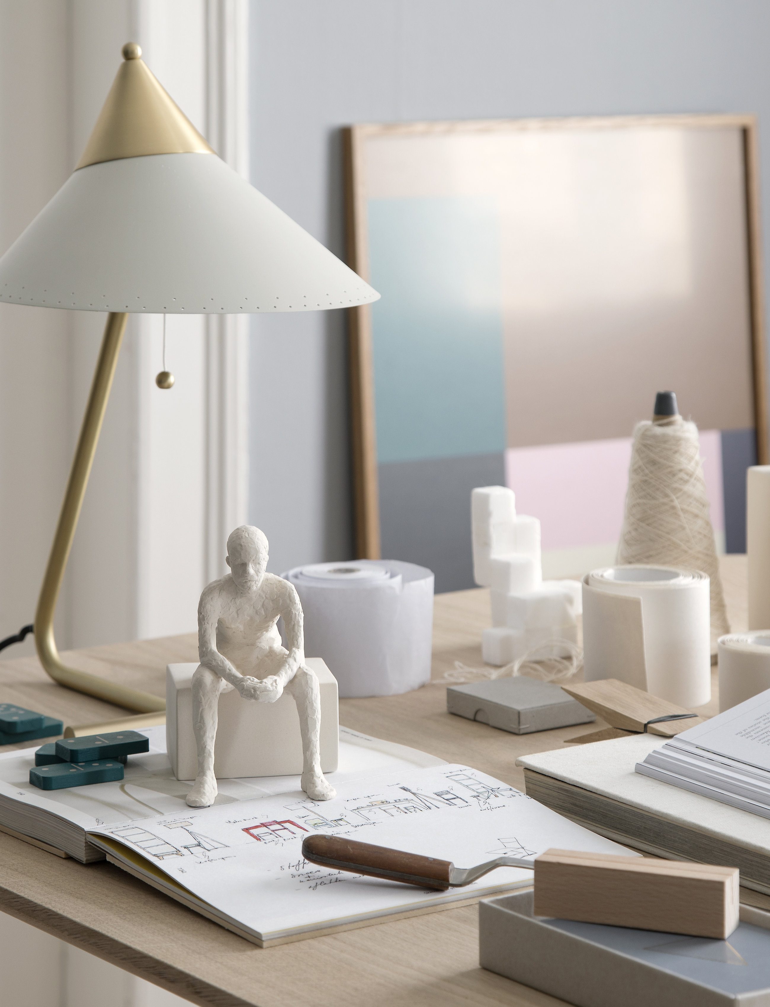 Kähler - Character The Reflective One H14 - figures & sculptures - unglazed - 2