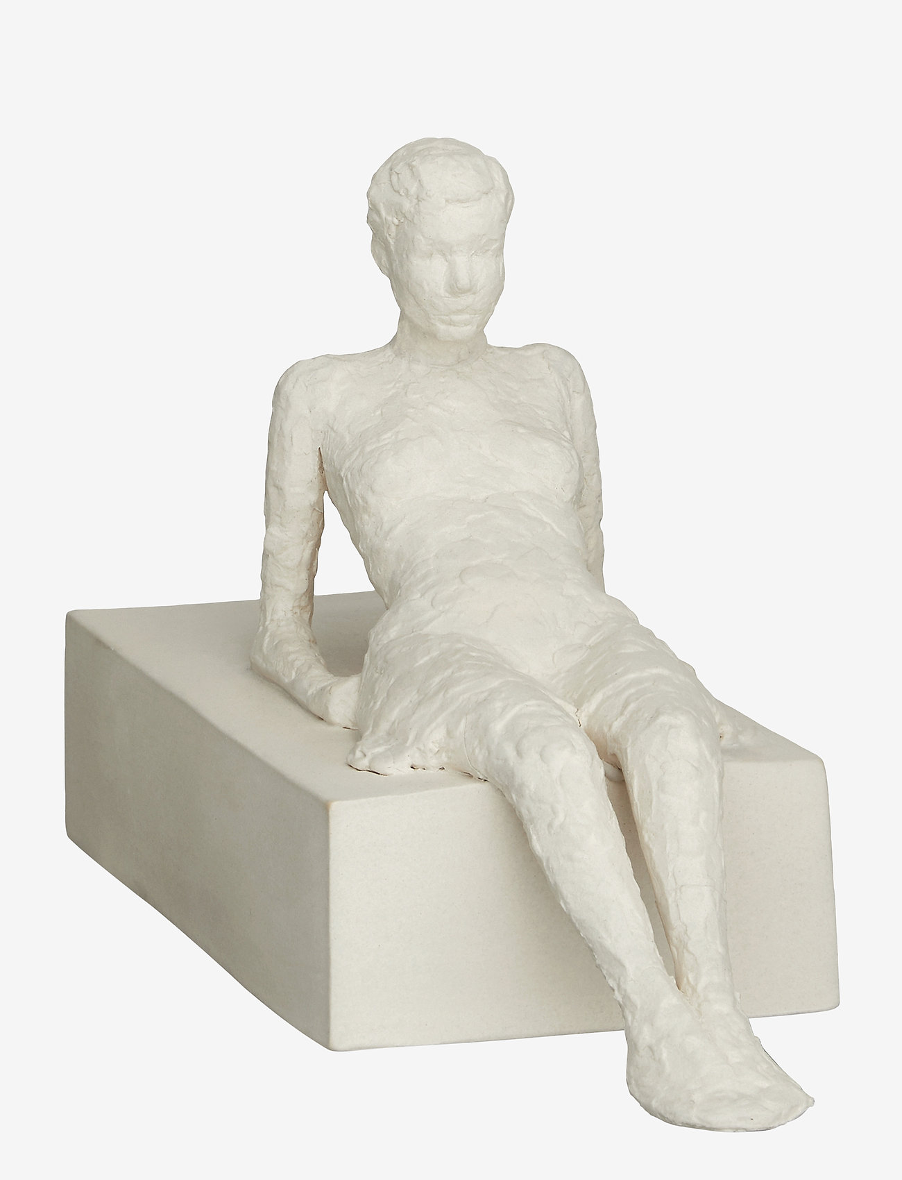 Kähler - Character The Attentive One H13 - porcelain figurines & sculptures - unglazed - 0