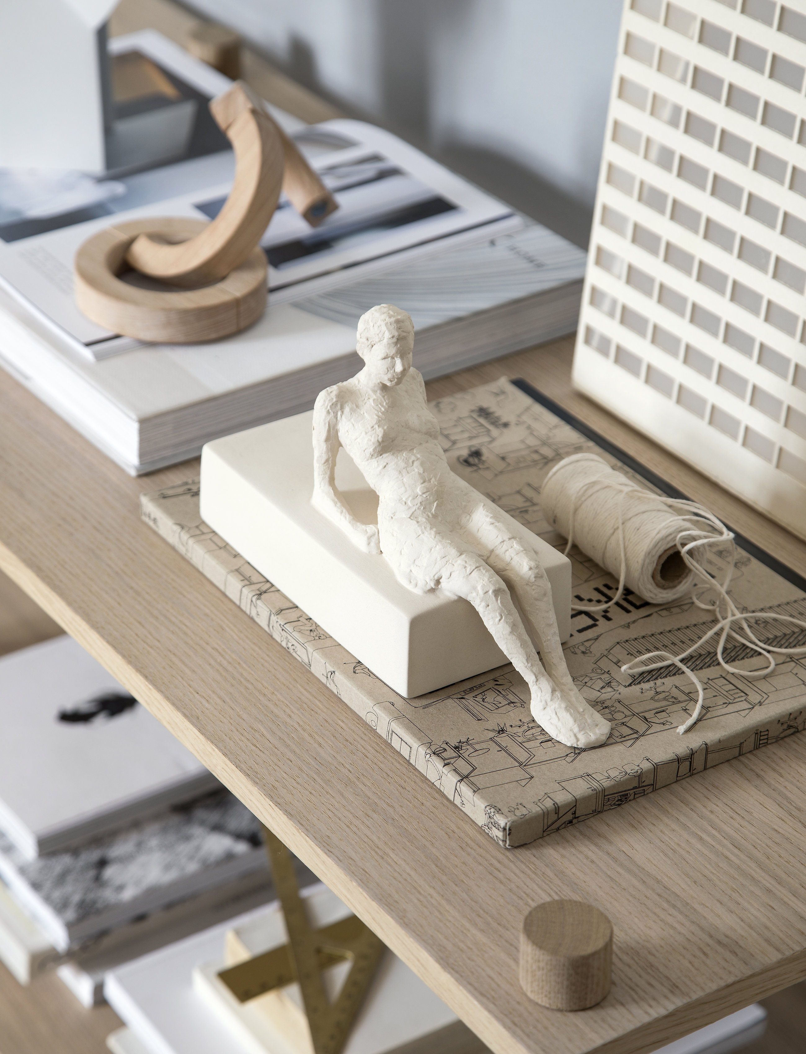 Kähler - Character The Attentive One H13 - figuri ja skulptuurid - unglazed - 2