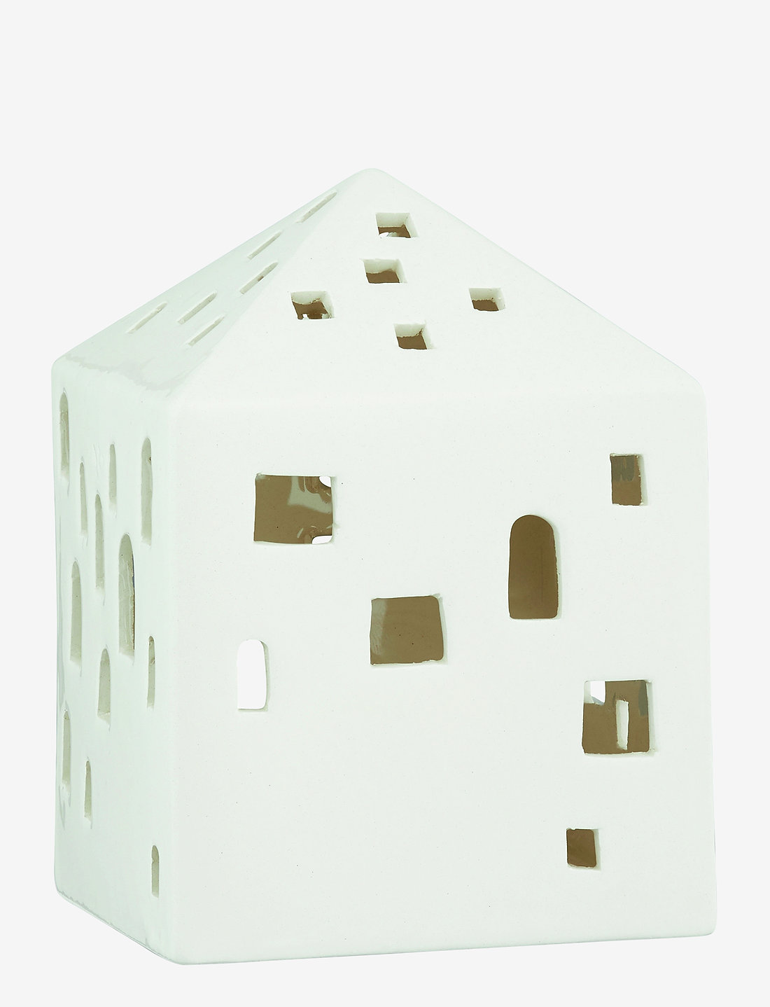 Kähler - Urbania Lighthouse Town house - teelichthalter - white - 0