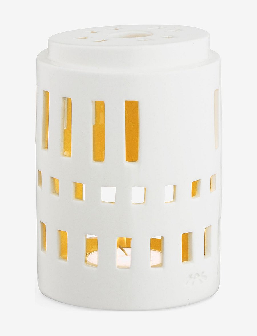 Kähler - Urbania Lighthouse Little tower white - dekoratsioonid - white - 1