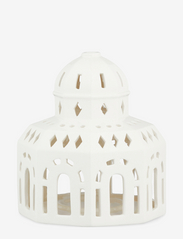 Kähler - Urbania Tivoli Lighthouse Glassalen white - tealight holders - white - 0