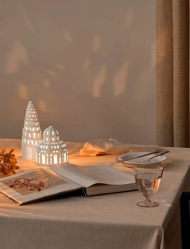Kähler Urbania Tivoli Lighthouse Glassalen White (KHL691074 Kähler Urbania Tivoli Lighthouse Glassalen White (KHL691074