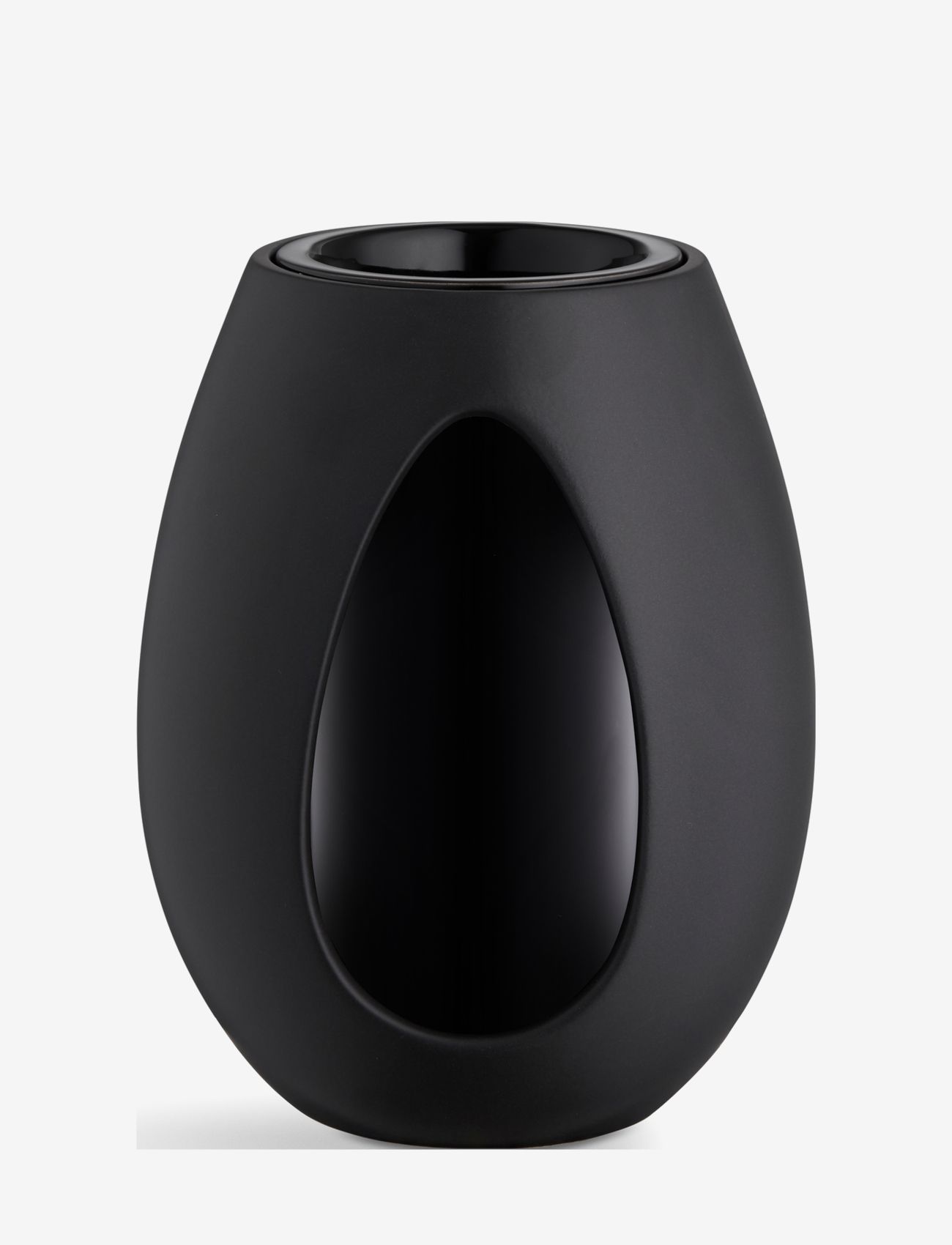 Kähler - Kokong Vase med sylinder H22 brun - store vaser - brown - 0