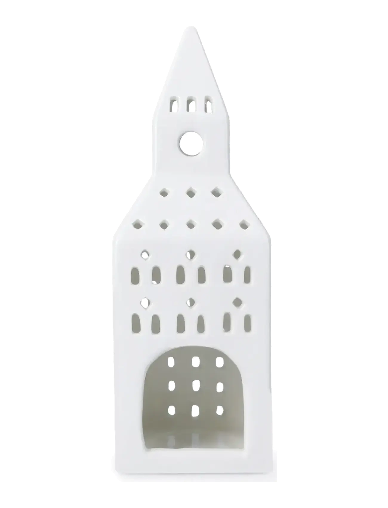 Kähler - Urbania Church Tower H20 white - photophore - white - 2
