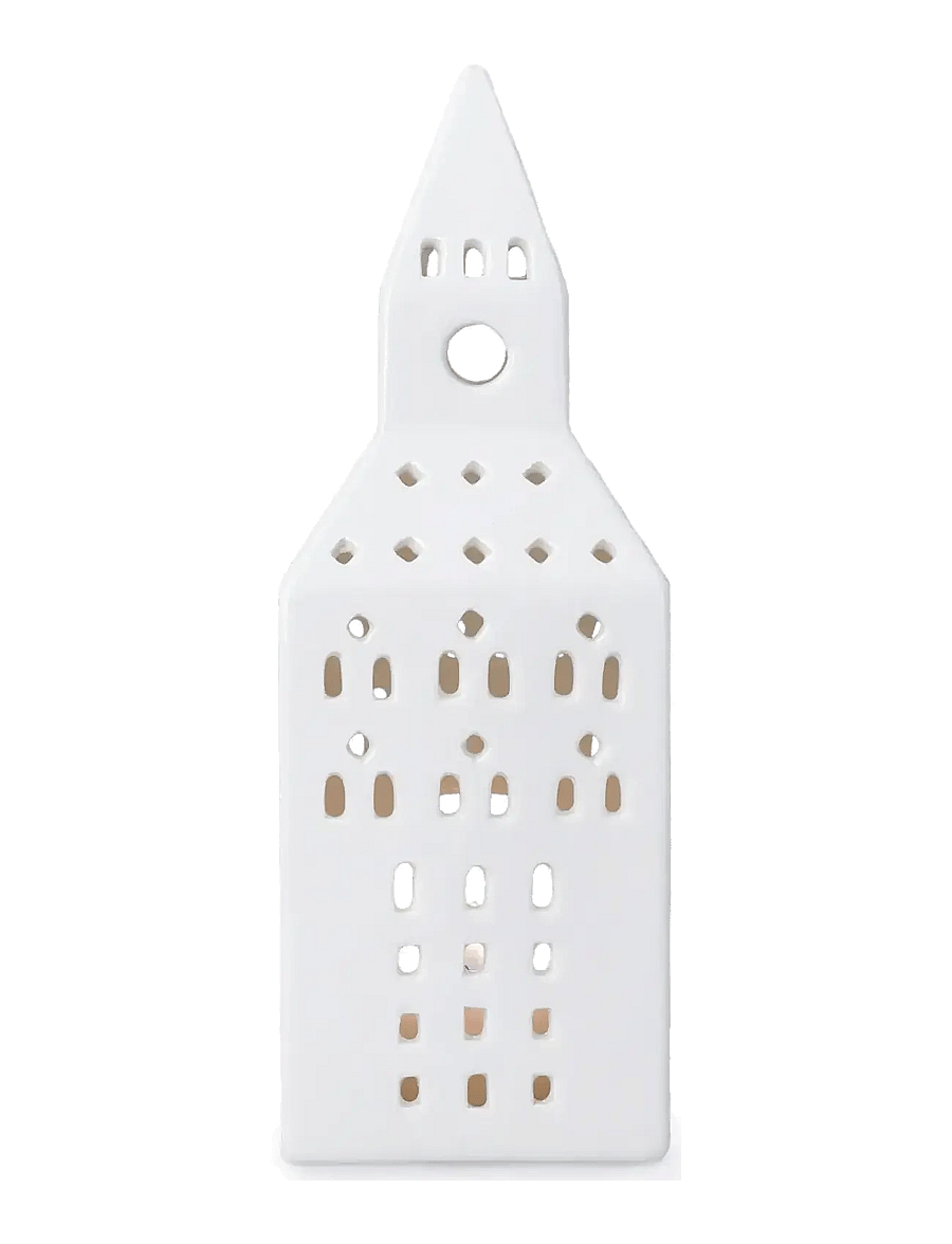 Kähler - Urbania Church Tower H20 white - teeküünlahoidjad - white - 4