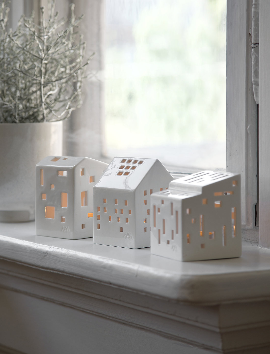 Kähler - Urbania Lighthouse Functio - weihnachten - white - 1