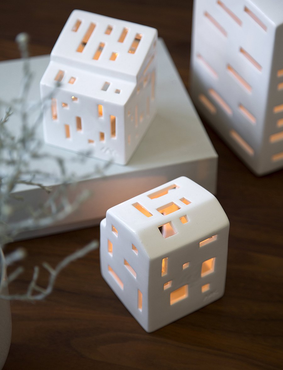 Kähler - Urbania Lighthouse Functio - kerzenhalter & kerzenständer - white - 2