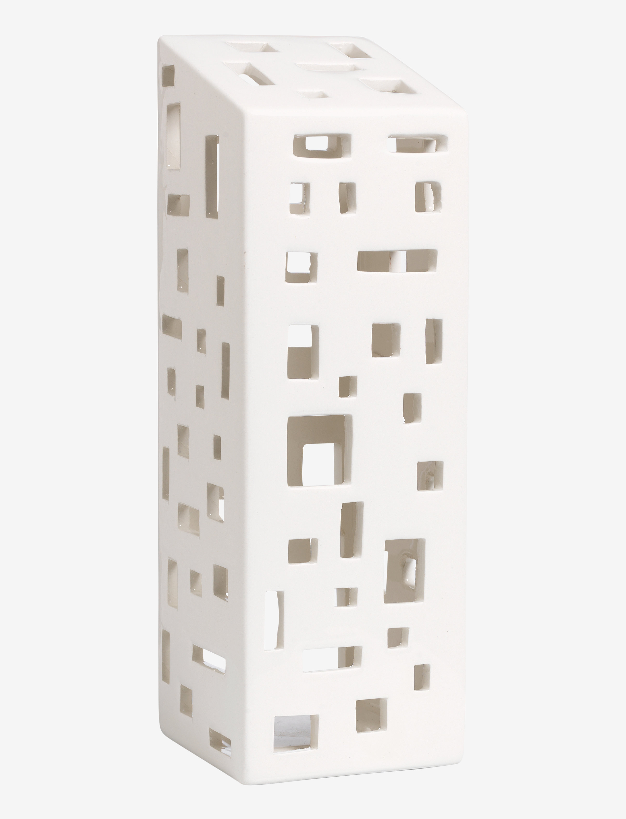 Kähler Urbania Lighthouse High building - Candle holders & Candlesticks - WHITE / white