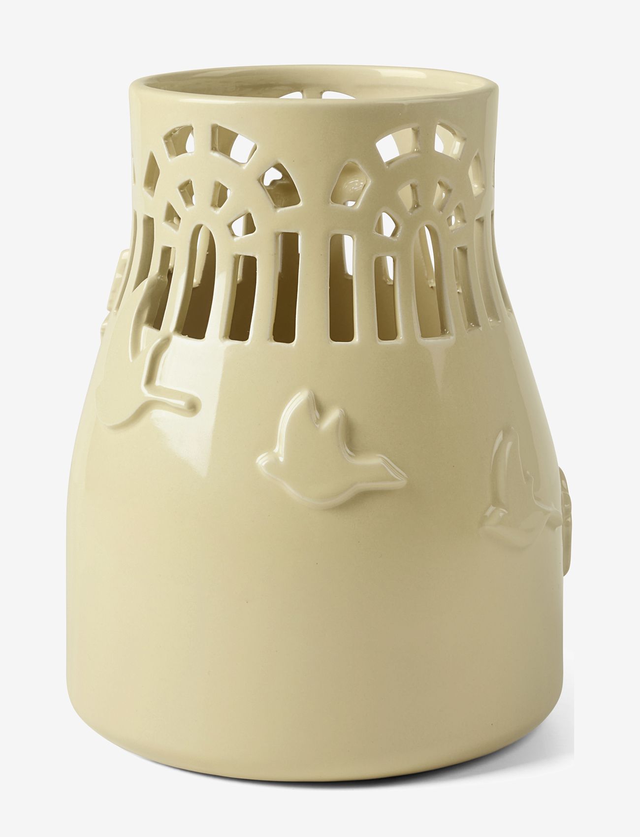 Kähler - Orangery Vase H18 sweet honey - køb efter pris - sweet honey - 0