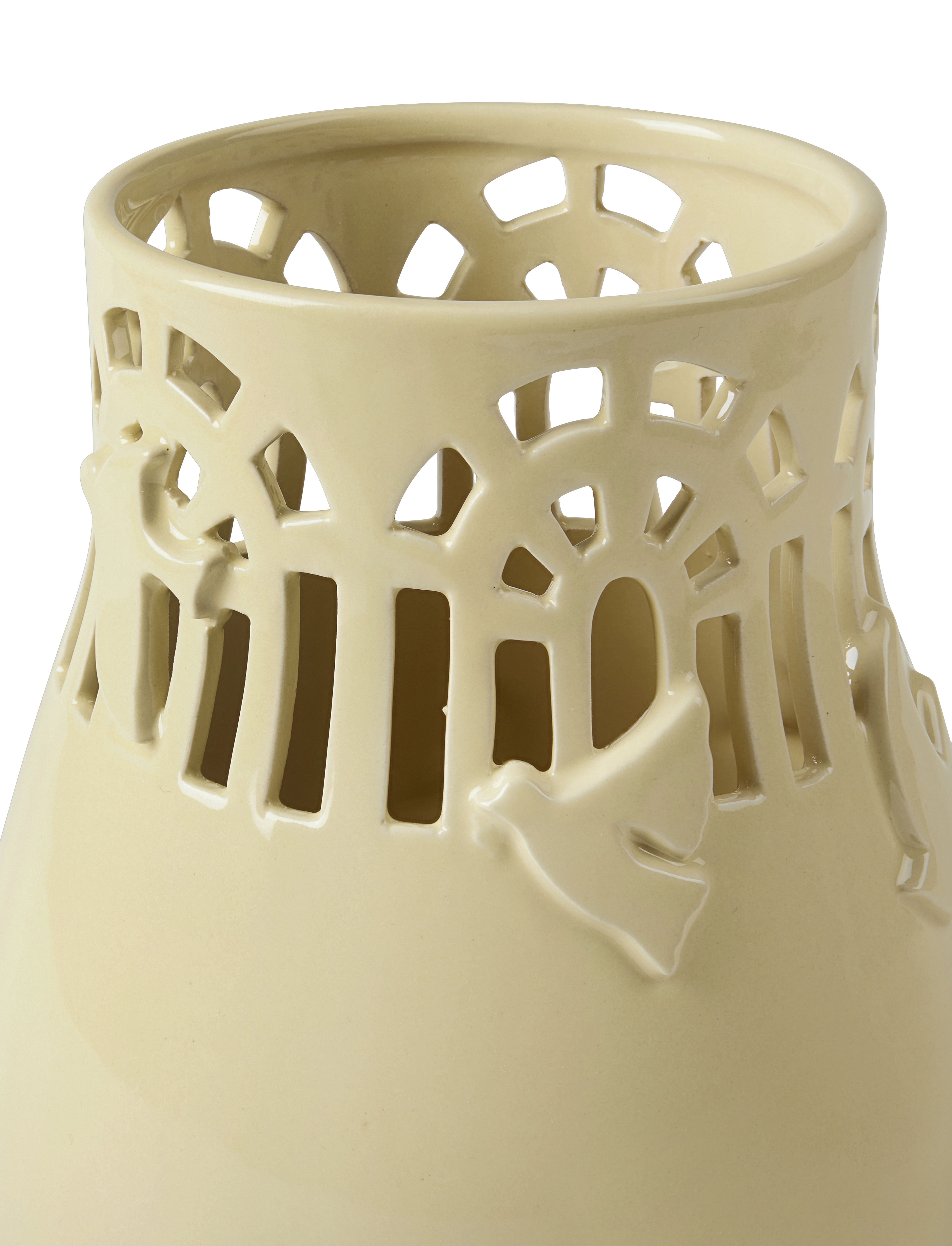 Kähler - Orangery Vase H18 sweet honey - vases - sweet honey - 4