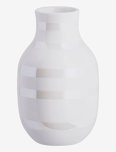 Kähler Omaggio Vase - Vases - MOTHER OF PEARL / silver